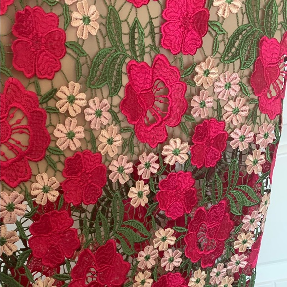 Avery G floral lace dress - Picture 6 of 7